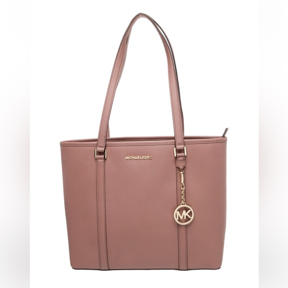 Michael Kors Handbags - Michael Kors Saffiano Leather Tote - Light Wear
